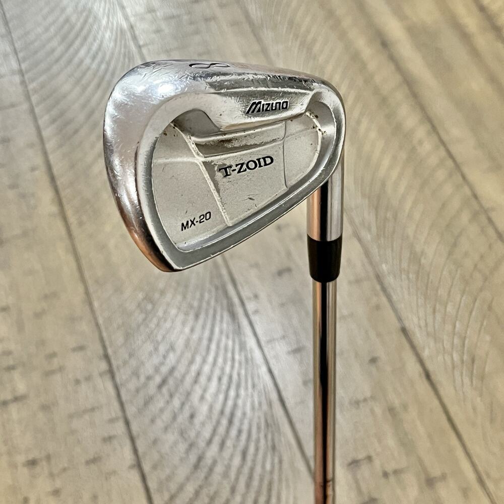 Mizuno T-Zoid MX-20 Forged Single 8 Iron RH S300 Stiff Flex Steel Shaft 36.5"